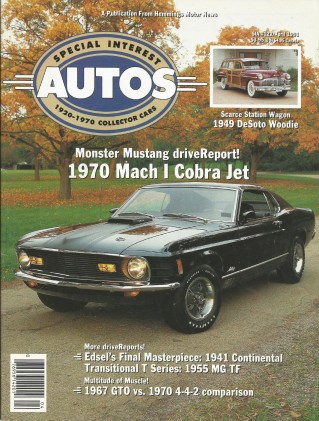 SPECIAL-INTEREST AUTOS 1991 APR #122 - 442 v GTO,MACH I,'55 MG-TF, '49 DeSOTO